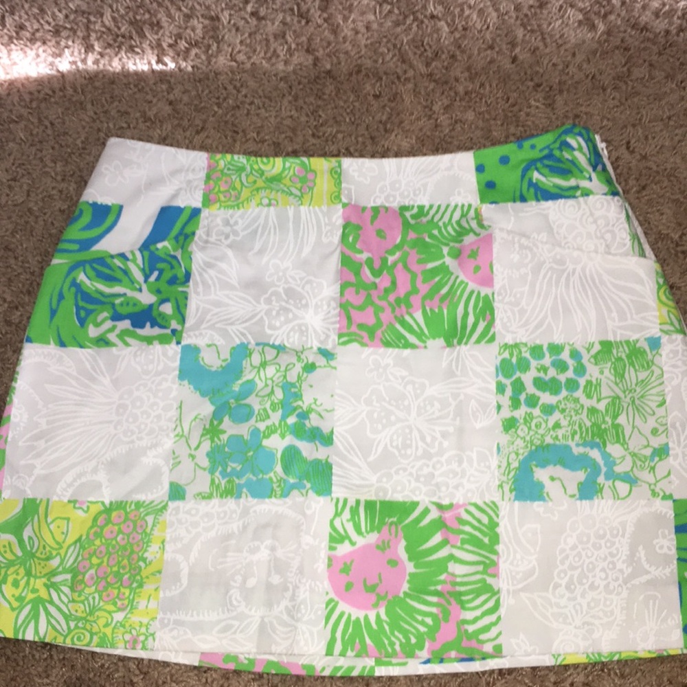 LILLY patterned skort